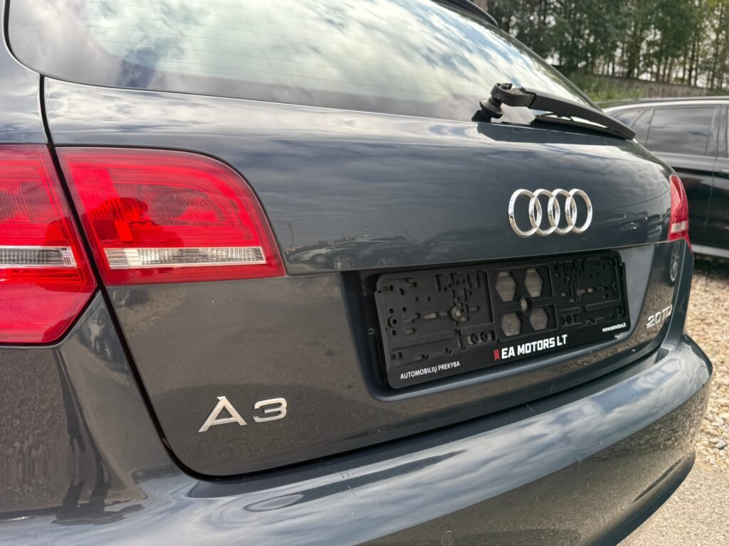 Audi A3 Sportback 2.0 TDI Ambiente – 2009 m. – nuotrauka 11