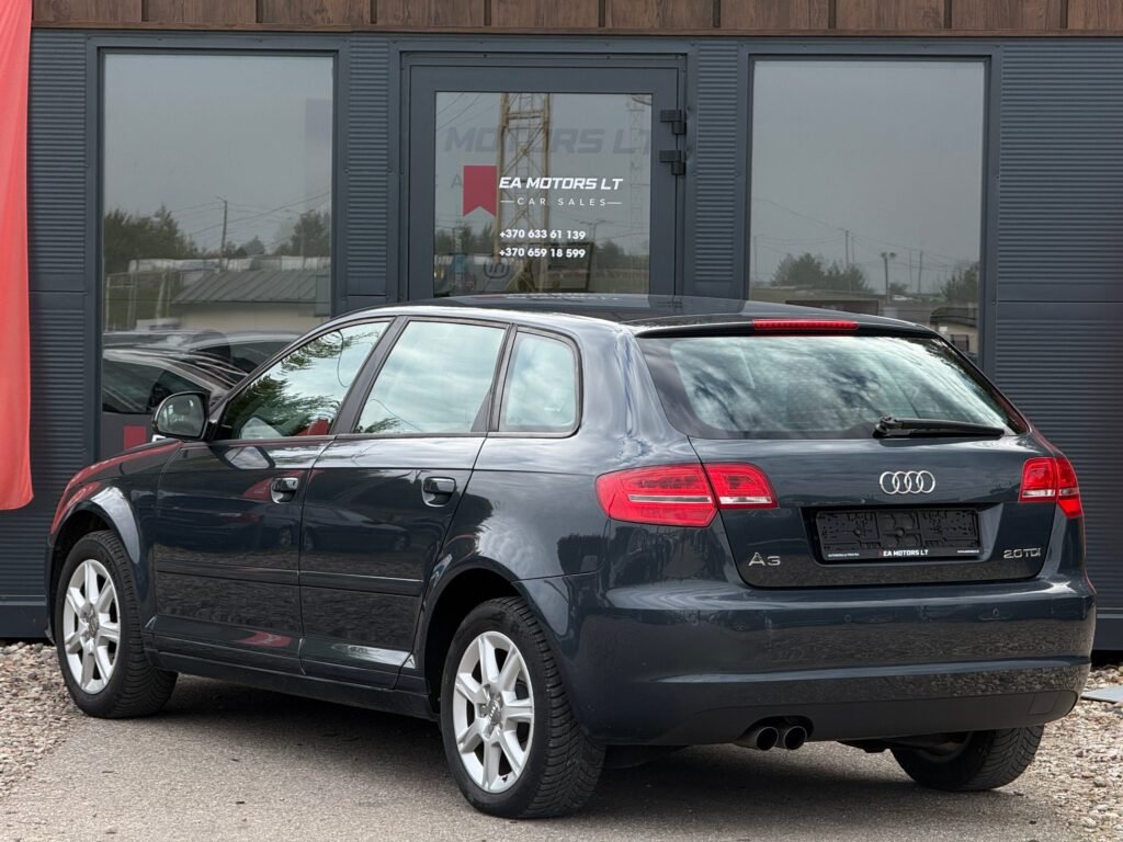 Audi A3 Sportback 2.0 TDI Ambiente – 2009 m. – nuotrauka 7