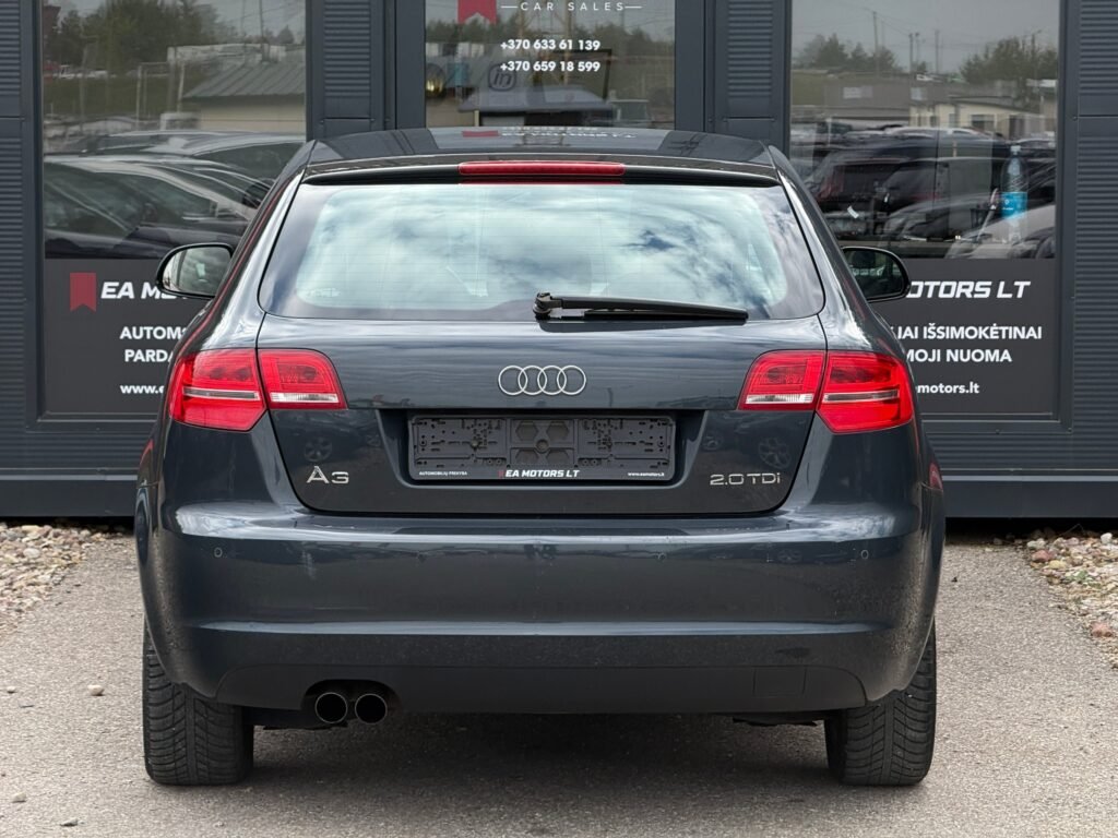 Audi A3 Sportback 2.0 TDI Ambiente – 2009 m. – nuotrauka 6