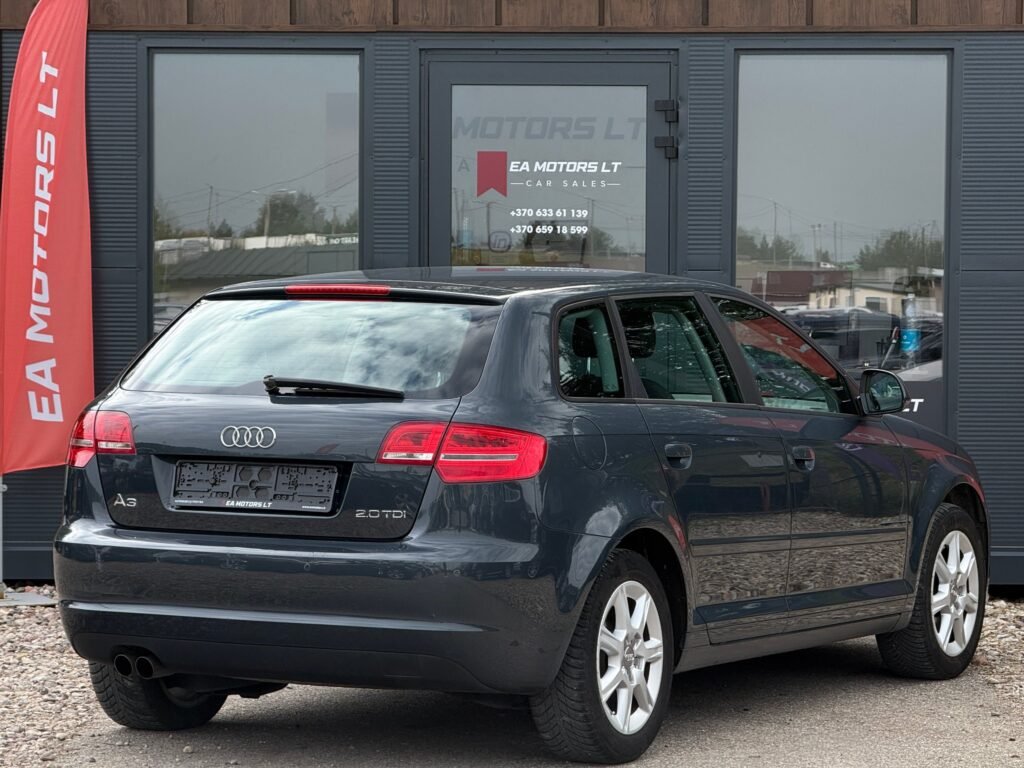 Audi A3 Sportback 2.0 TDI Ambiente – 2009 m. – nuotrauka 5