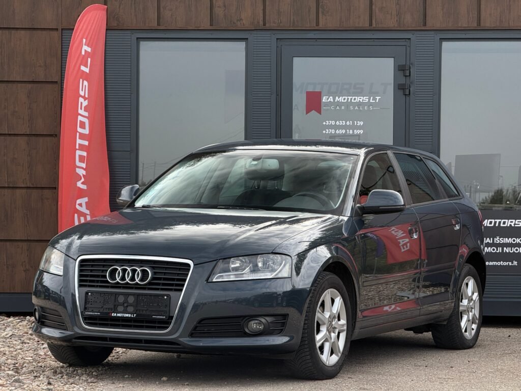 Audi A3 Sportback 2.0 TDI Ambiente – 2009 m. – nuotrauka 1
