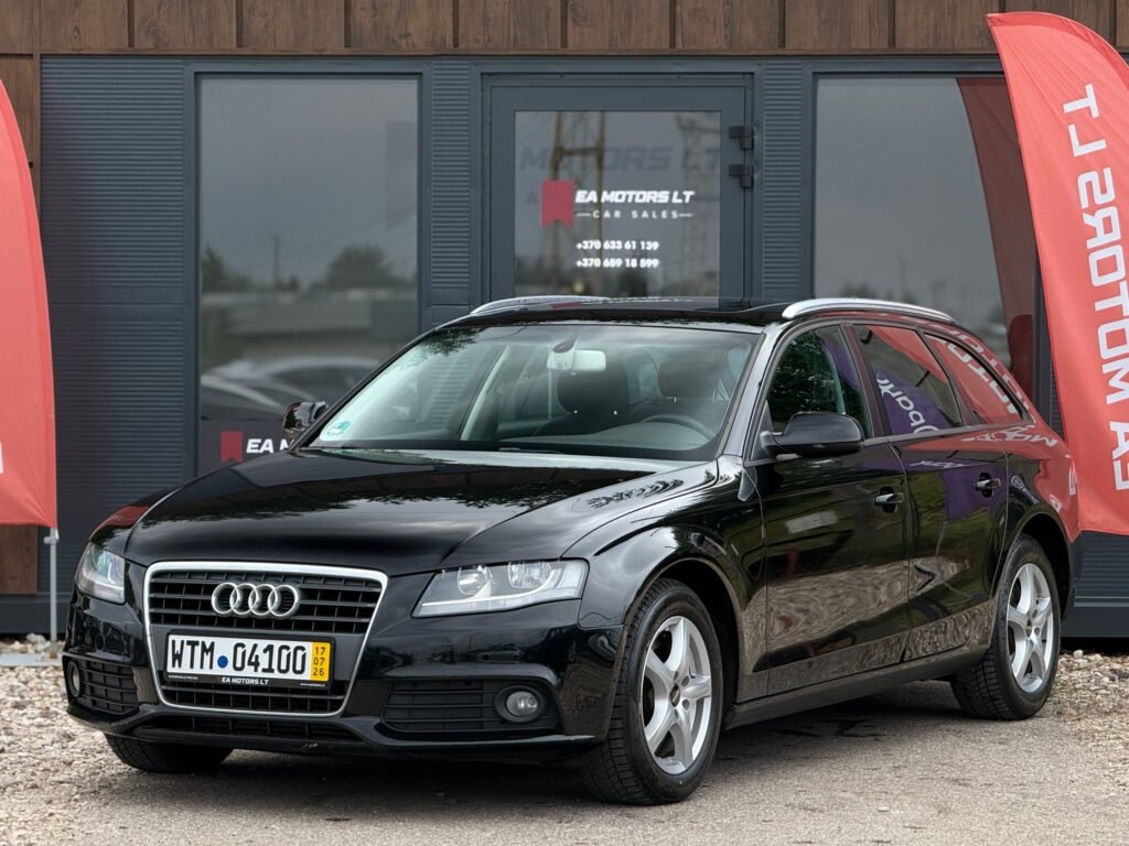 Audi A4 2.0 TDI Attraction – 2009 m. – nuotrauka 1