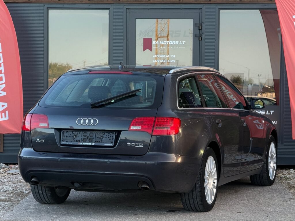 Audi A6 3.0 V6 TDI quattro AWD – 2008 m. – nuotrauka 5
