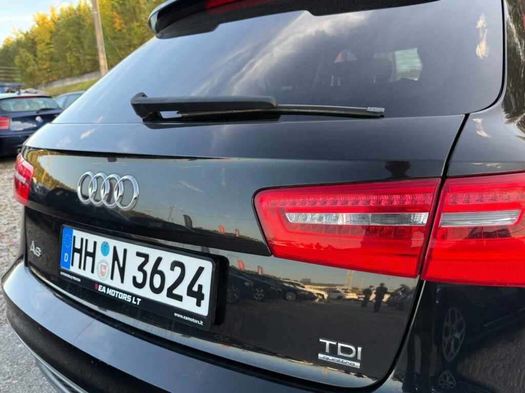 Audi A6 3.0 V6 TDI quattro – 2013 m. – nuotrauka 9
