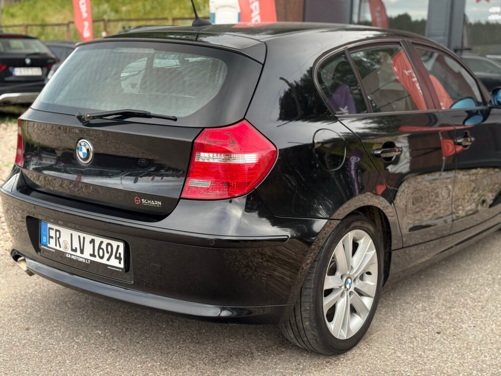 BMW 118d – 2008 m. – nuotrauka 9