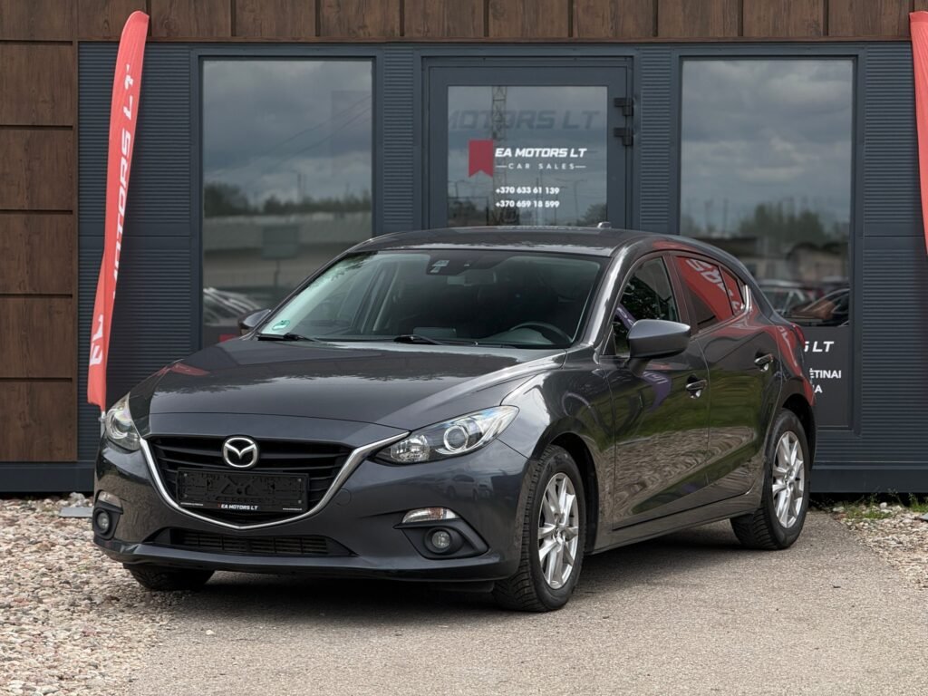 Mazda 3 2.2 Turbodiesel Center-Line – 2014 m. – nuotrauka 1
