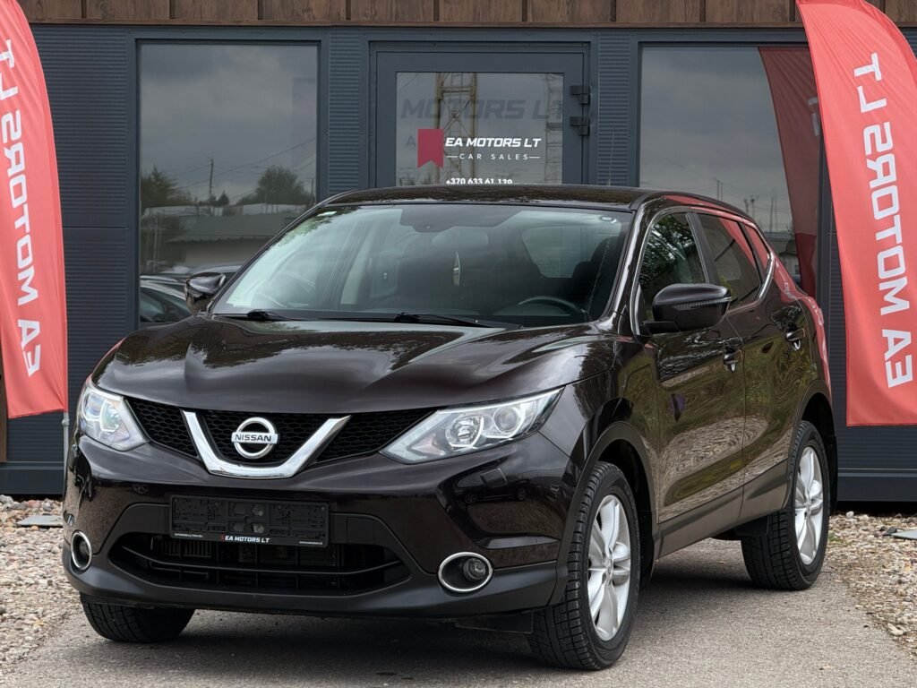 Nissan Qashqai 1.2 Benzinas 85kW – 2015 m. – nuotrauka 1